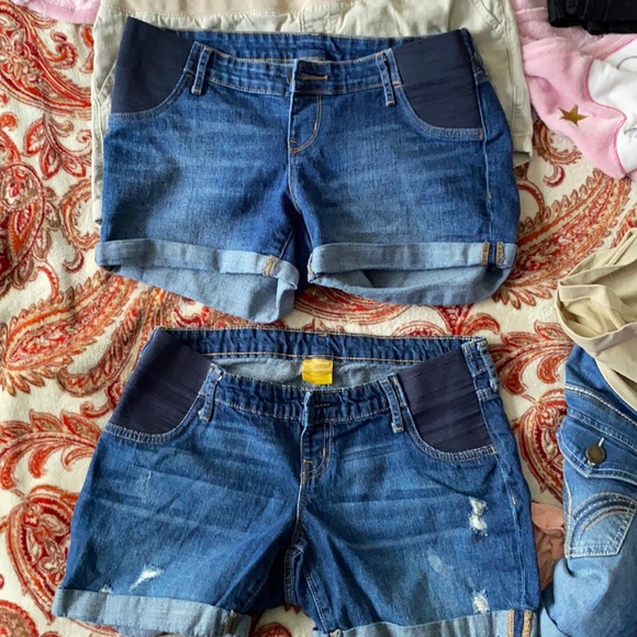 Old navy jean shorts maternity - Picture 1 of 2